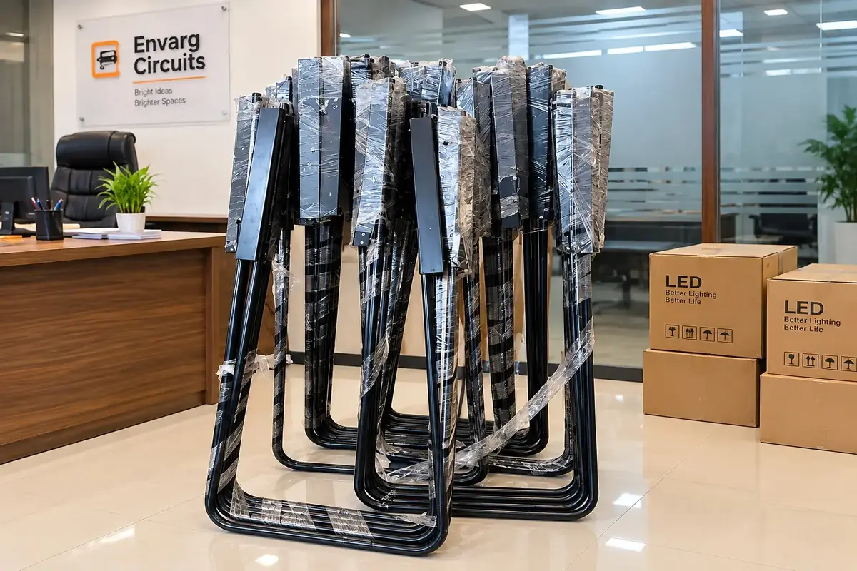 Premium black finish stands from Envarg Circuits